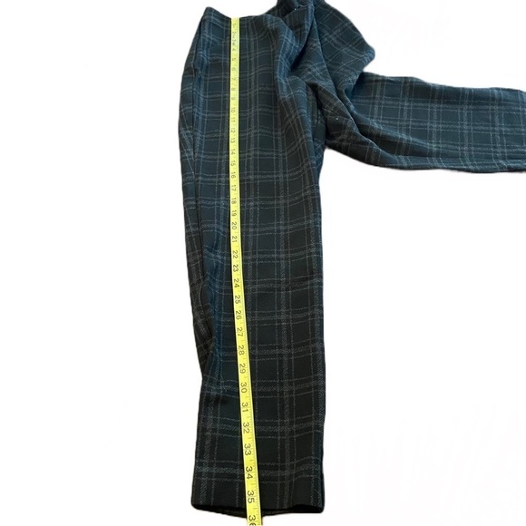 J.Jill Ponte Slim Leg Pants – Black & Gray Plaid (Petite M) - Picture 4 of 8
